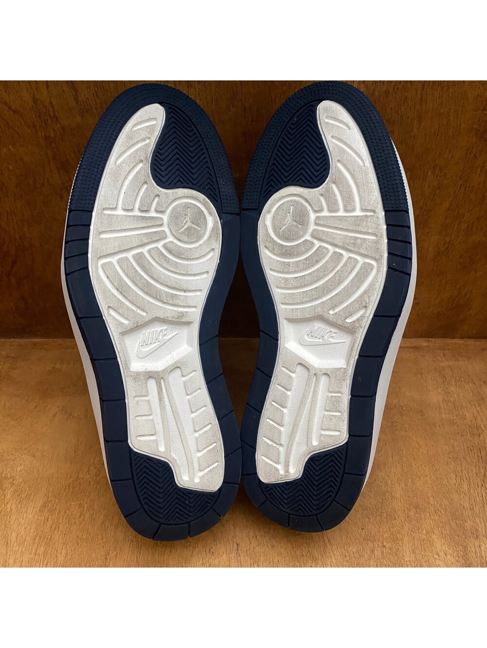 Nike Air Jordan 1 Elevate Low Shoes Womens 11.5 Navy White Sneakers DH7004-141 - Picture 8 of 15